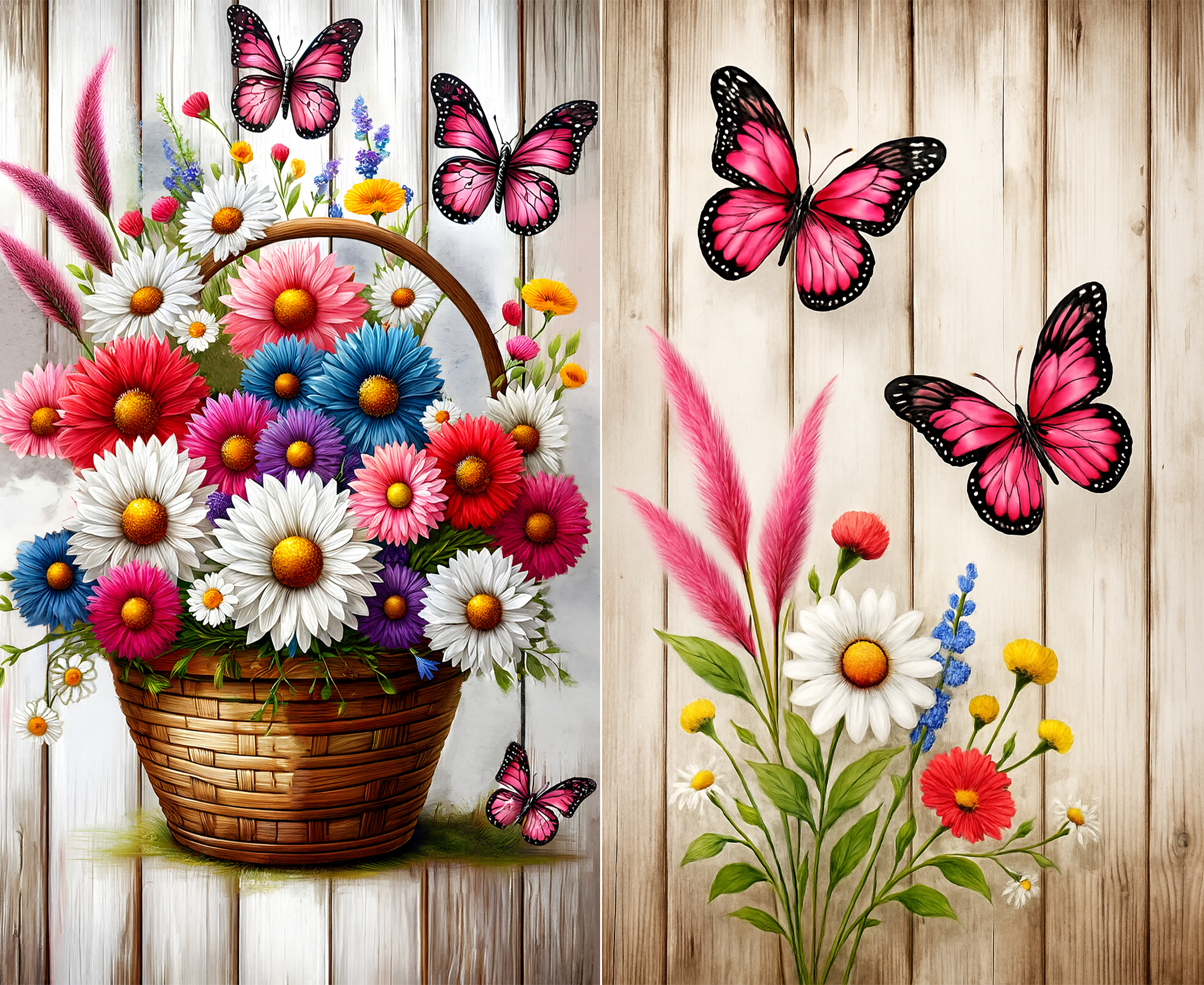 Butterfly Garden Designer Towel