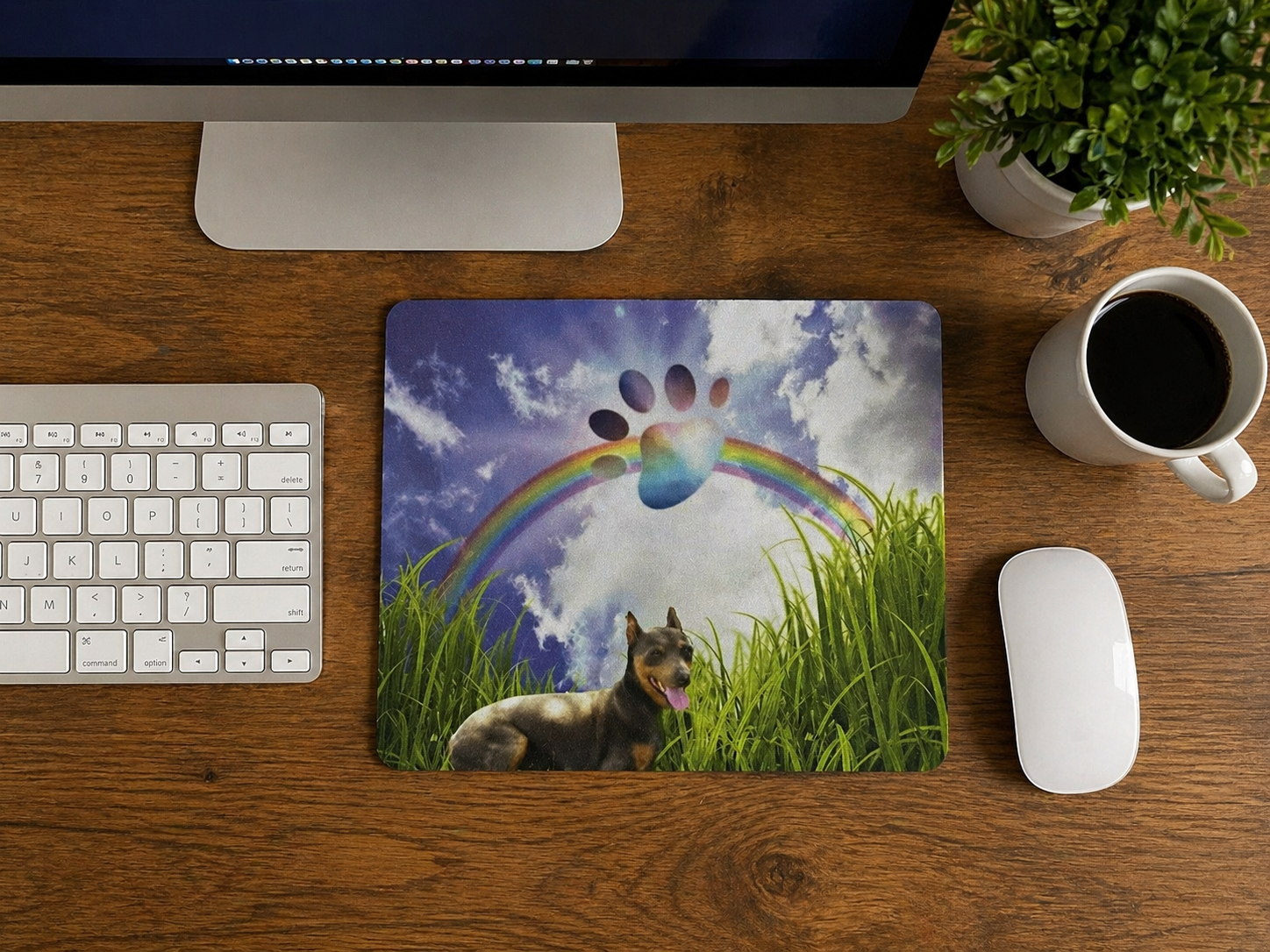 Made From the Heart Mouse Pad