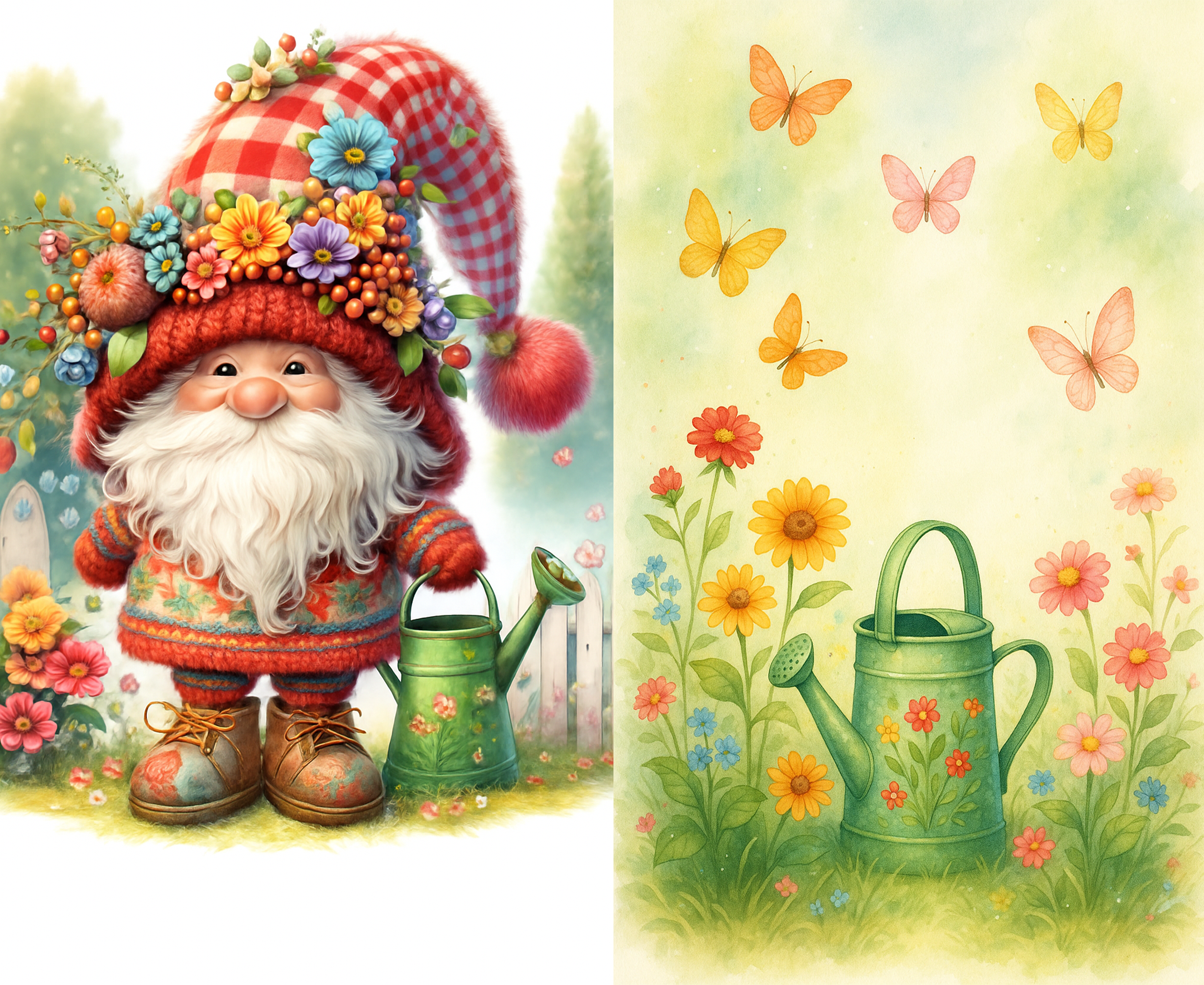 Garden Gnome Designer Towel
