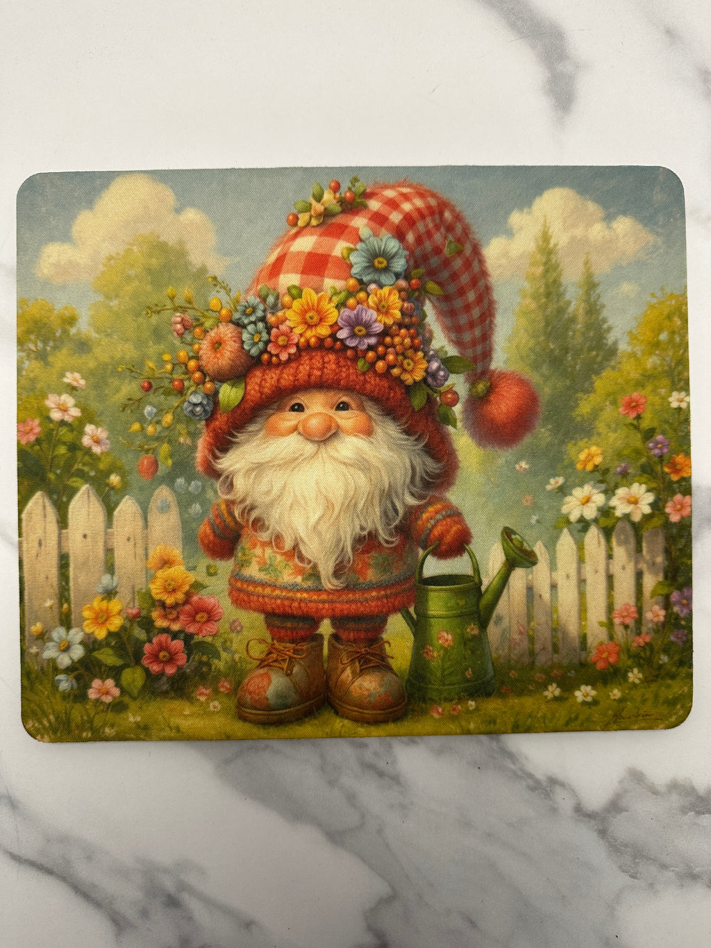Garden Gnome Mouse Pad