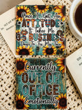 Sunflower Humor Coaster Collection Coasters