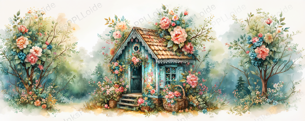 Floral Cottage Garden Mug