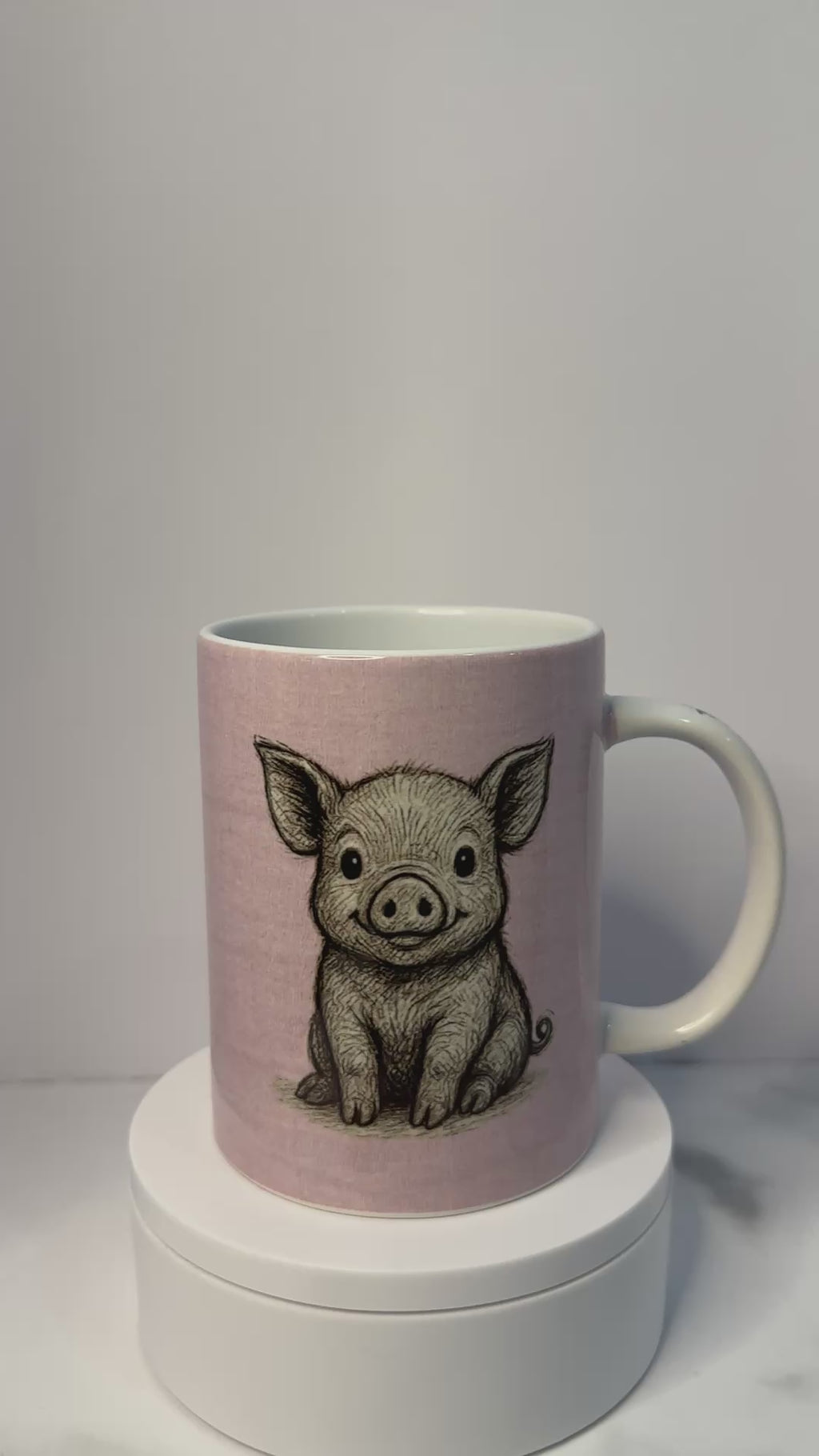 Sweet Farmhouse Piglet – 15 oz Ceramic Mug
