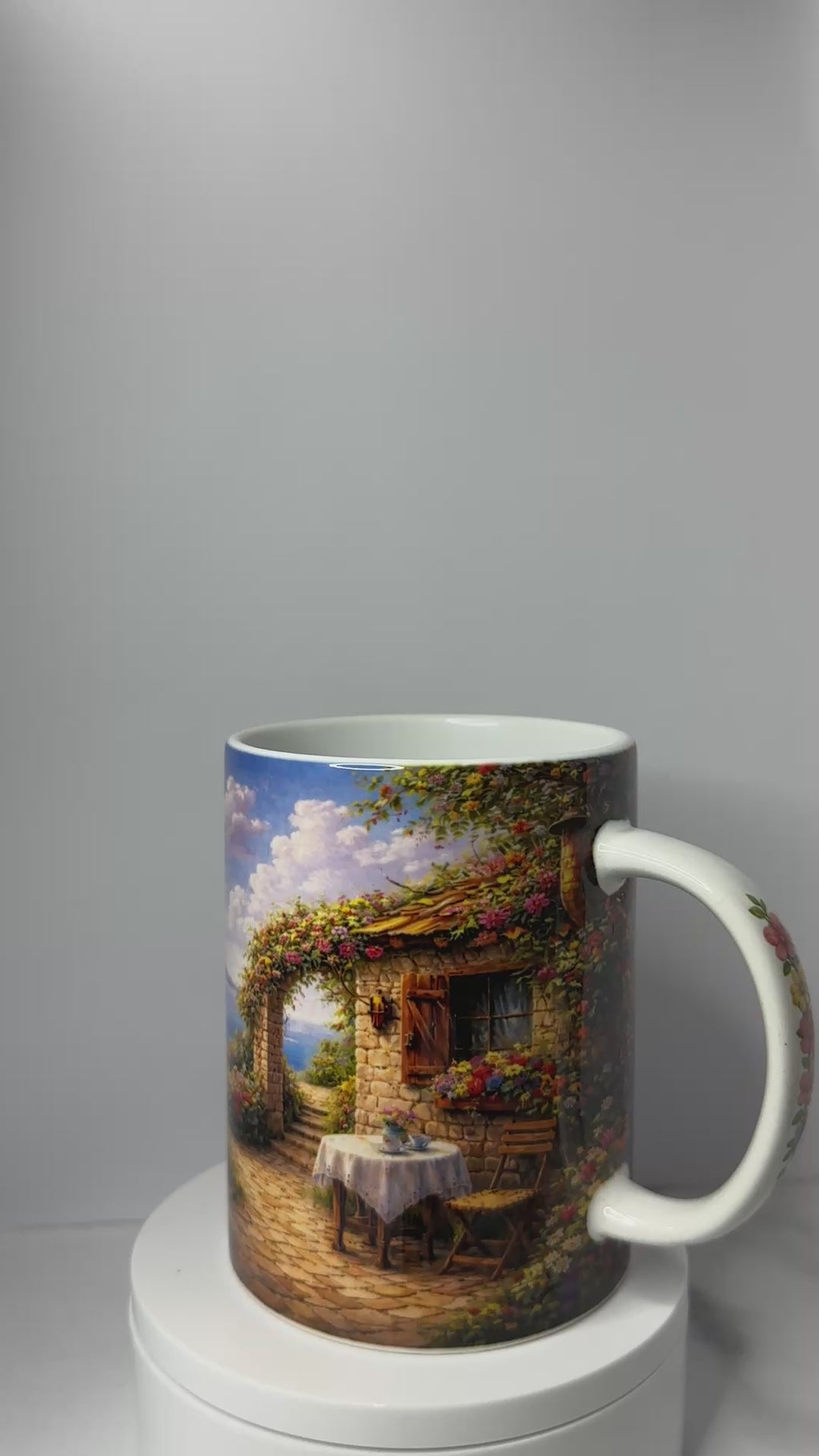 Seaside Garden Cottage Mug