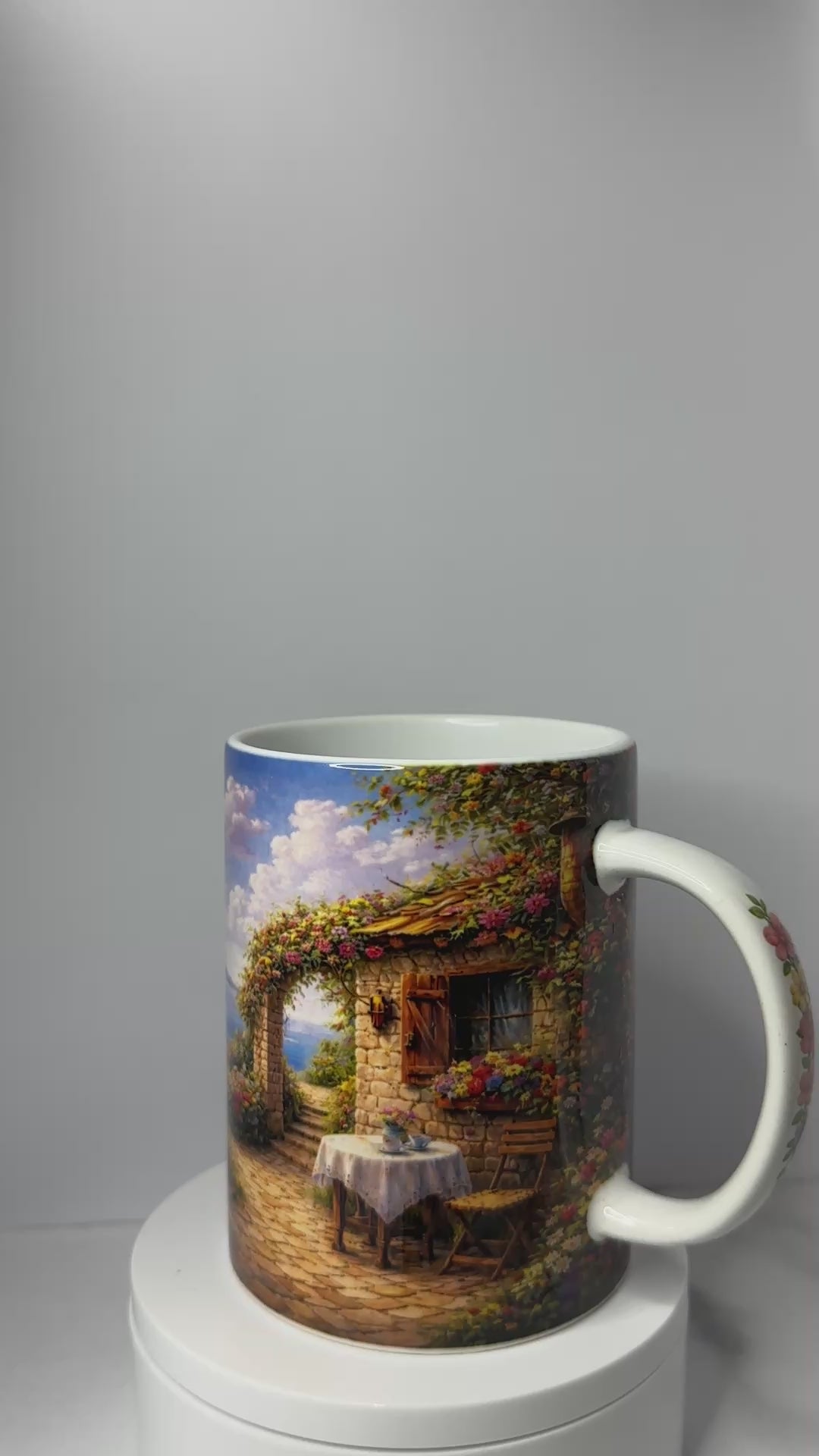 Seaside Garden Cottage Mug