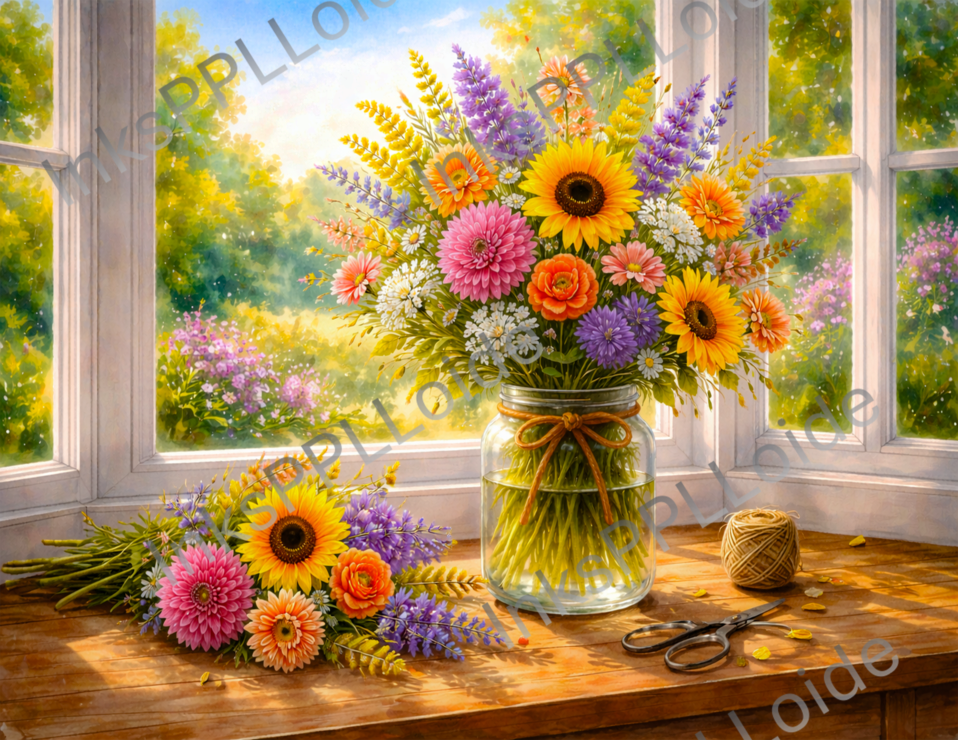Floral Glass Cutting Board.